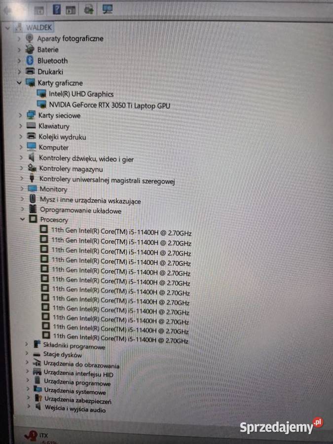 Laptop ACER Nitro 5 AN5155759F2 Komputery i Akcesoria pomorskie Kościerzyna