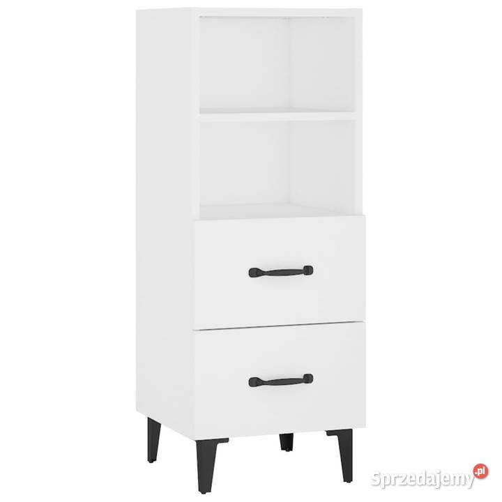 Szafka biała 345x34x90 materiał drewnopochodny