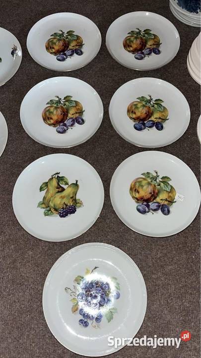 6 Talerzyki deserowe CP Colditz Porcelana i szkło Gdańsk