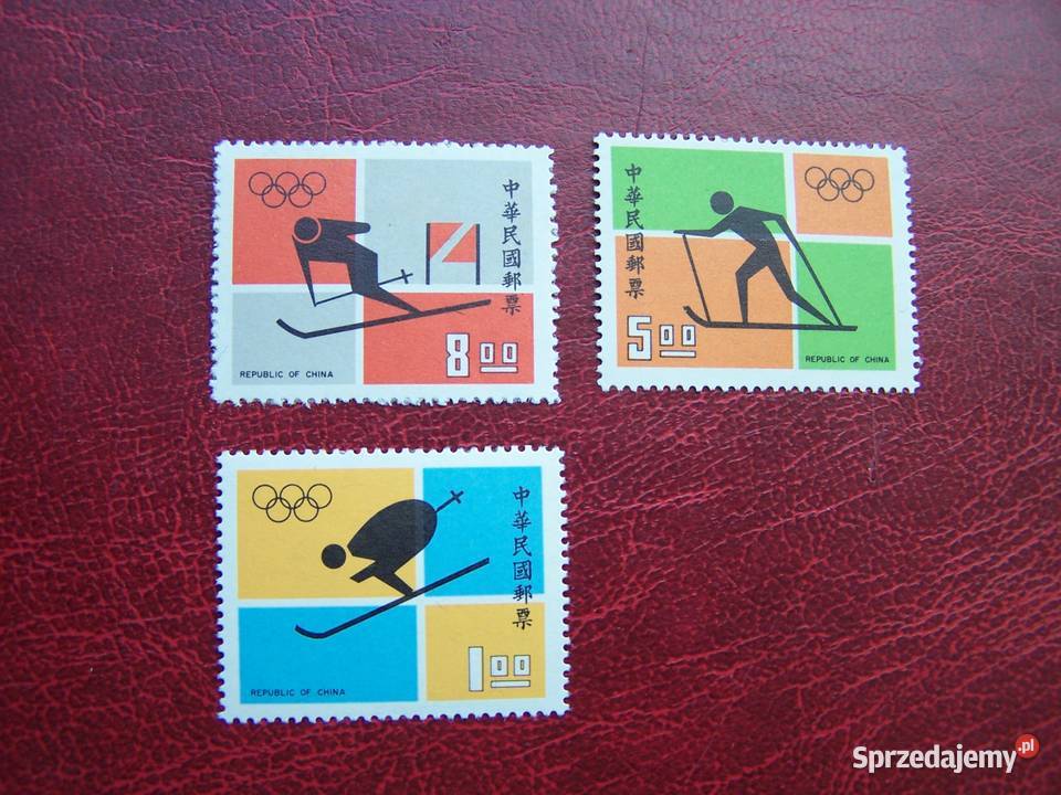 Tajwan 1972 MNH Sport Olimpiada Sapporo 72 śląskie Tychy sprzedam
