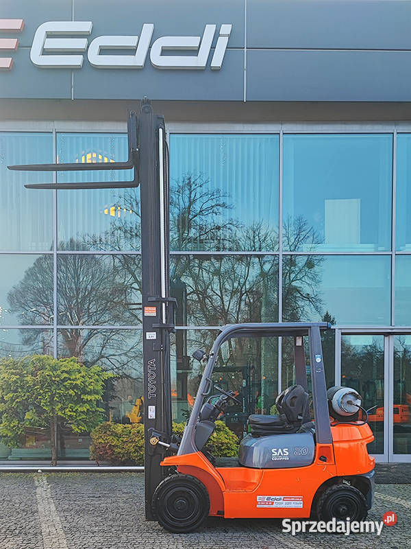 Wózek widłowy Toyota 427FGF20 2 tony duplex 37 m Kęty