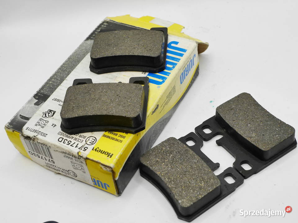 Klocki hamulcowe Jurid W124 W201 tył