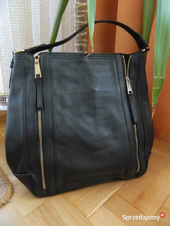 Torebka damska MS skóra naturalna 12cm