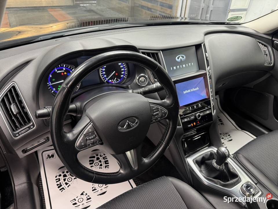 nfiniti Q50 22d sedan 19 manual salon wspomaganie kierownicy Poznań sprzedam