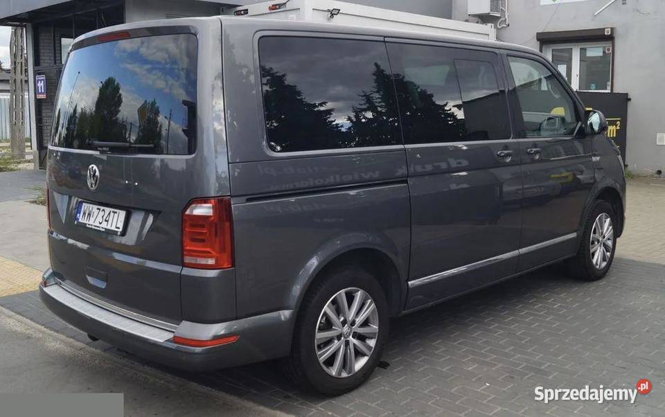 VW Multivan 20 TSI L1 Highline 4Motion DSG 204 mazowieckie Warszawa