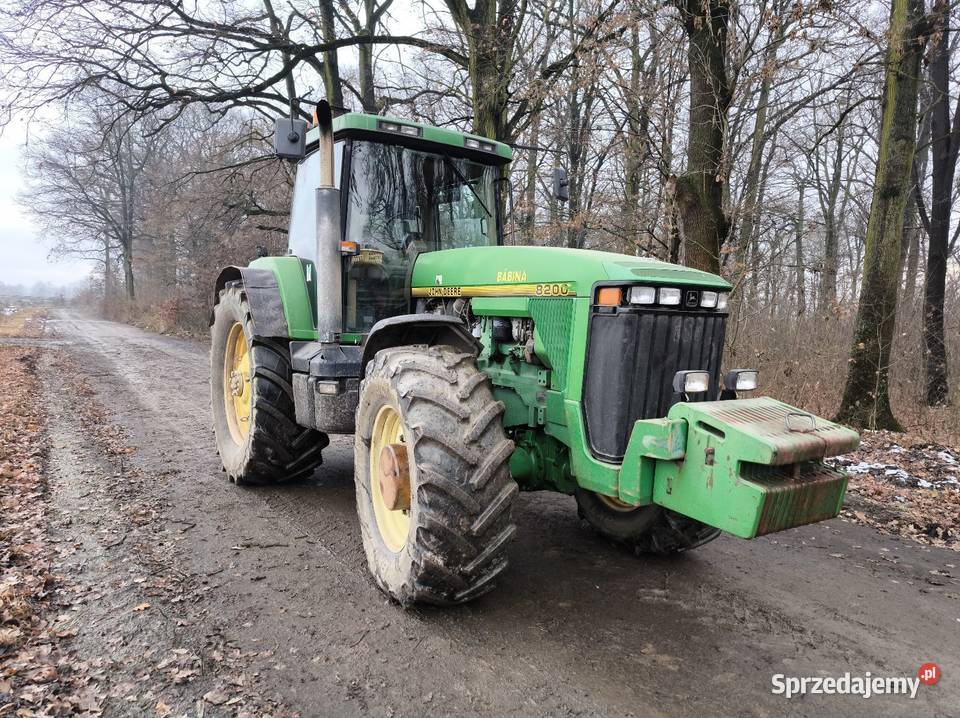 John Deere 8200 Powershift pneumatyka Nysa