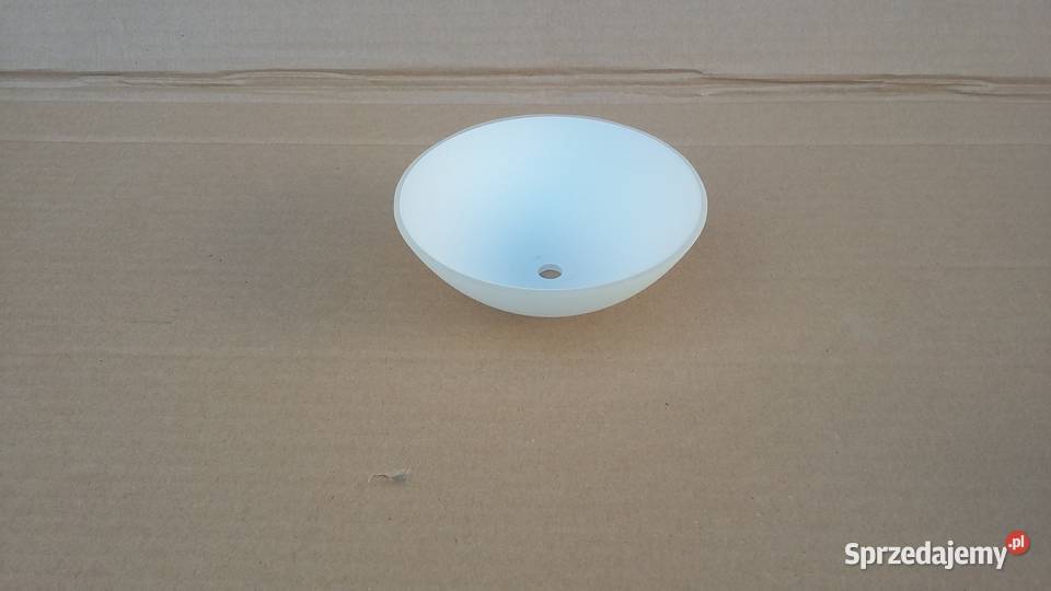 Klosz do lampy miseczka biały otwór 10mm Warszawa