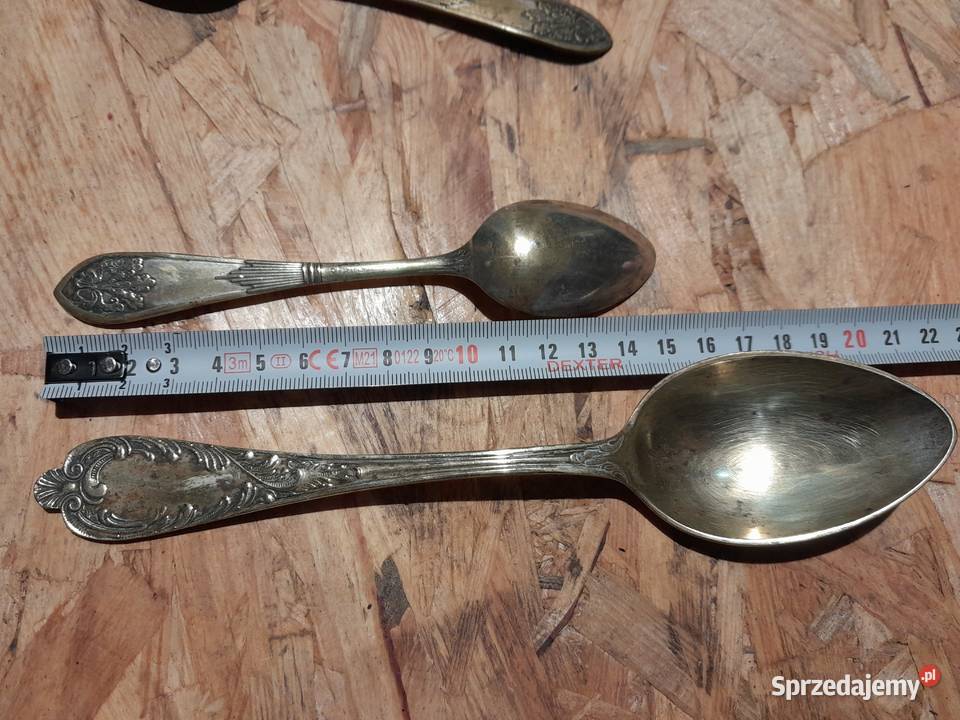 Stare łyżki łyżeczki sztućce łyżka łyżeczka Dąbrowa Górnicza