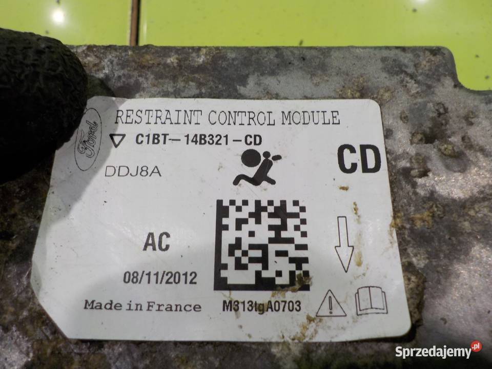 FIESTA MK7 LIFT 125 B 12r modul sensor AIRBAG Suków