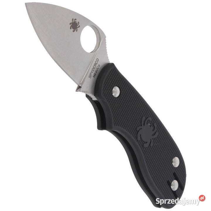 Nóż składany Spyderco Squeak FRN Black Plain Warszawa