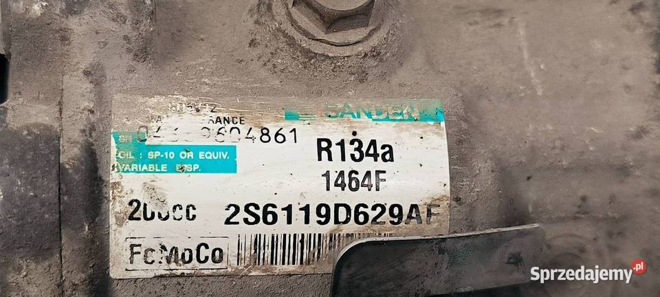 SPRĘŻARKA KLIMATYZACJI FORD FIESTA MK6 Lipno
