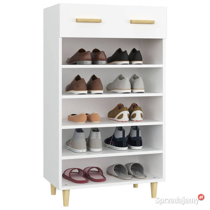Szafka na buty biała 60x35x105 materiał mazowieckie Warszawa