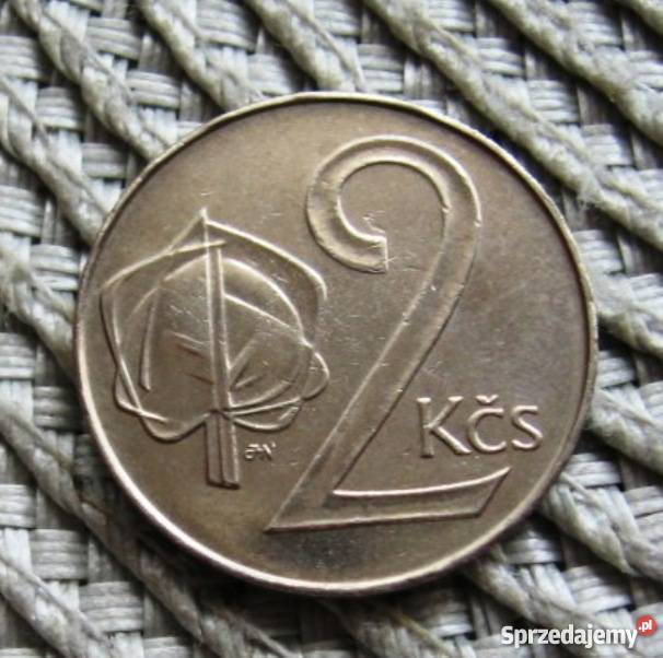 Czechy i Słowacja 2 Korony1991r Ładna Kalisz