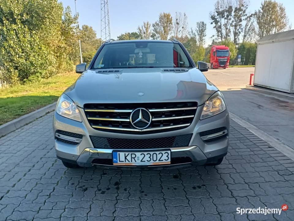 MERCEDES ML 350 BLUTEC SALON POLSKA ZADBANY SUV Ostrów Wielkopolski