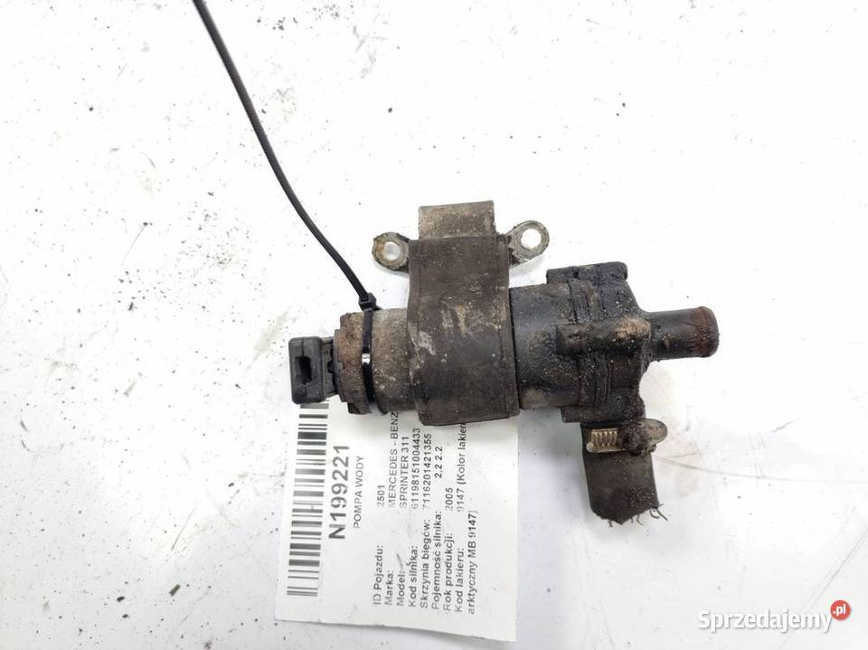 POMPA WODY MERCEDES BENZ SPRINTER 311