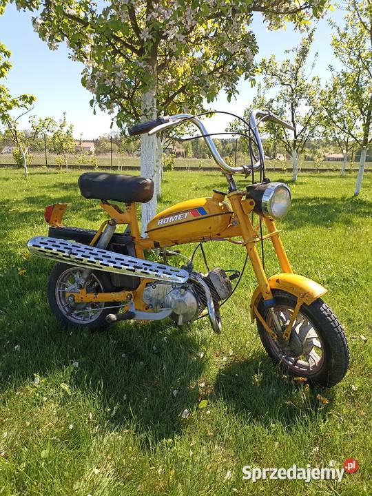 Romet pony M2 motorynka żółta nie Simson WSK 1231km Kołaczyce