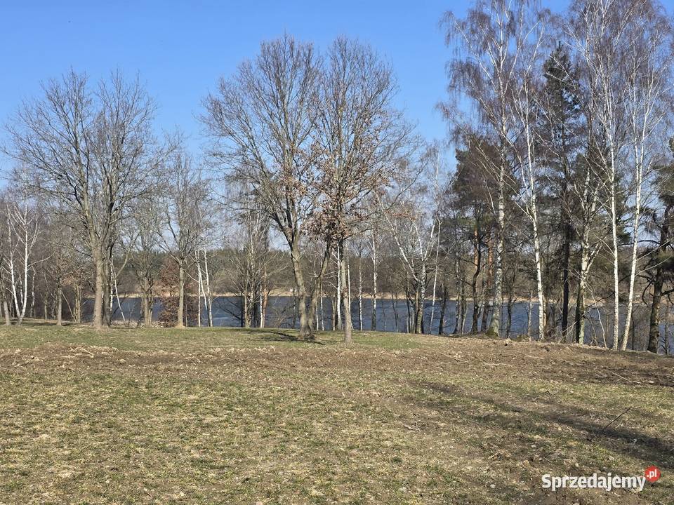 Działka z panoramą na jezioro Dąbrówno