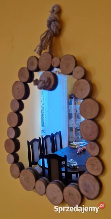 Lustro ścienne ręcznie wykonane Dzierżoniów