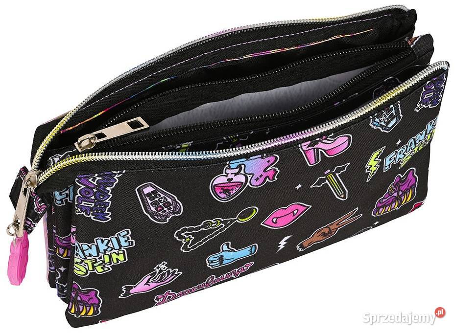 Piórnik 3 Przegrody Monster High Saszetka Mogilany