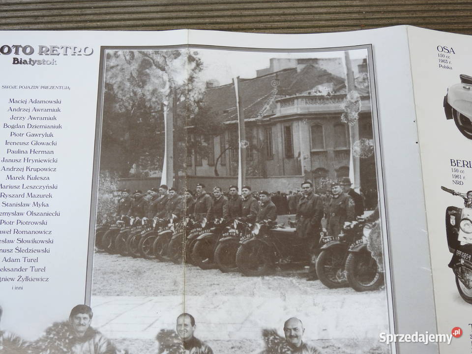 Wystawa Motocykli Białystok 1996 Prospekt mazowieckie Warszawa sprzedam