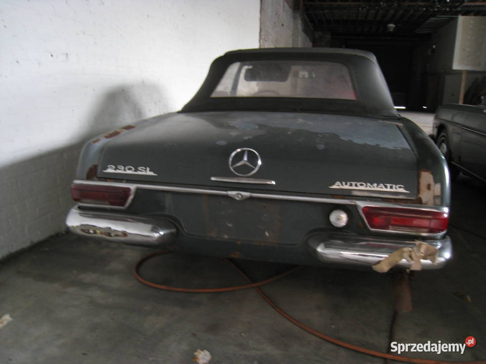 MercedesBenz 230sl W113 Pagoda do remontu Rok produkcji 1965 SL Ostrów Wielkopolski sprzedam