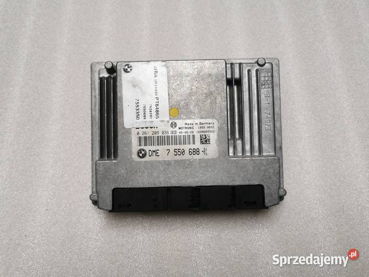 Sterownik Silnika BMW 1 E81 E87 116i 16i 7550688 komputery