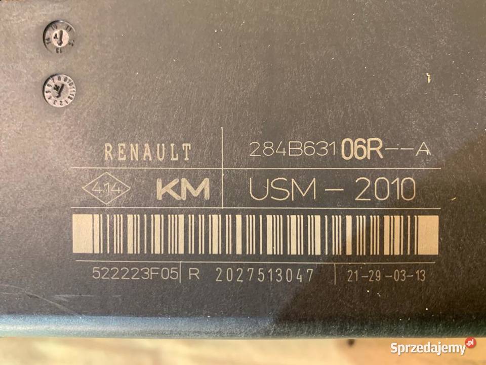 Moduł sterownik USM2010 bsi Renault Laguna 3 III Szczecin