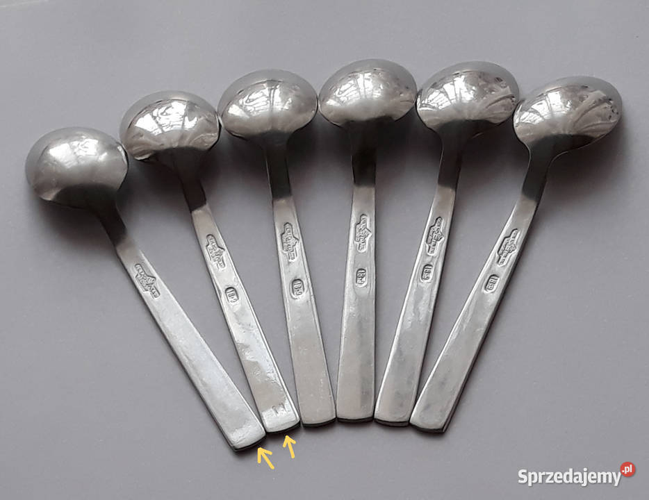 Łyżeczki do mokki kawy KONWALIE Gerlach sztućce śląskie sprzedam