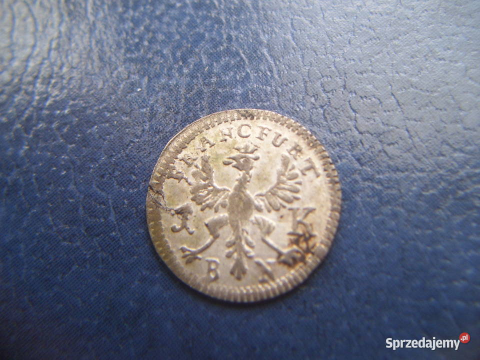 Stare monety 1 krajcar 1773 Frankfurt Niemcy Lesko