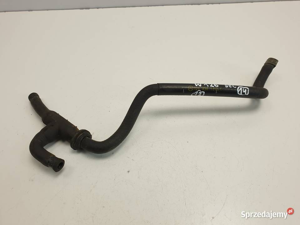 Mercedes W126 SEC 56 V8 PRZEWÓD WODY RURA Wąż Rudka