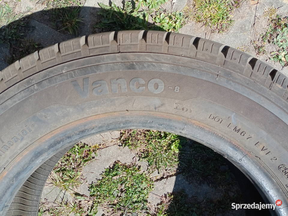 opony letnie CONTINENTAL VANCO 20565R16C Kielce sprzedam