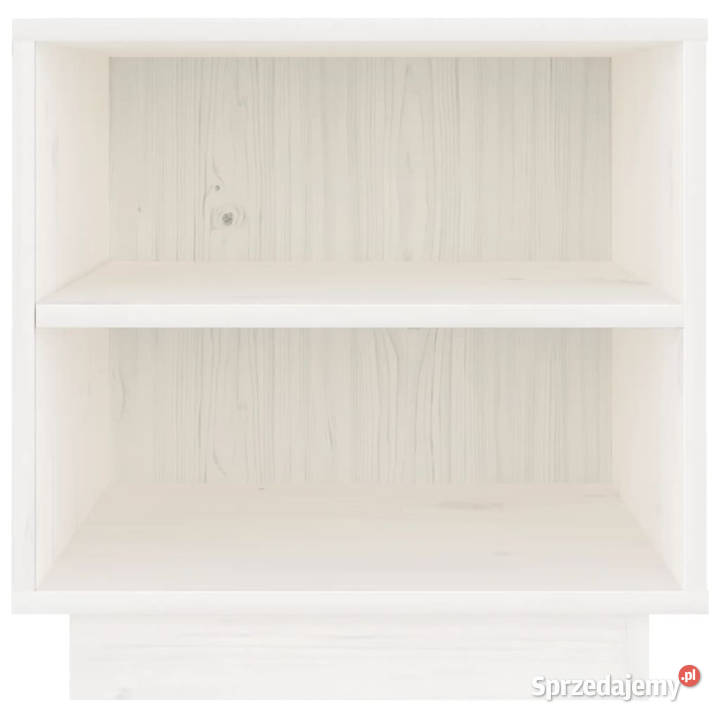 Szafka nocna biała 40x34x40 lite drewno sosnowe Warszawa