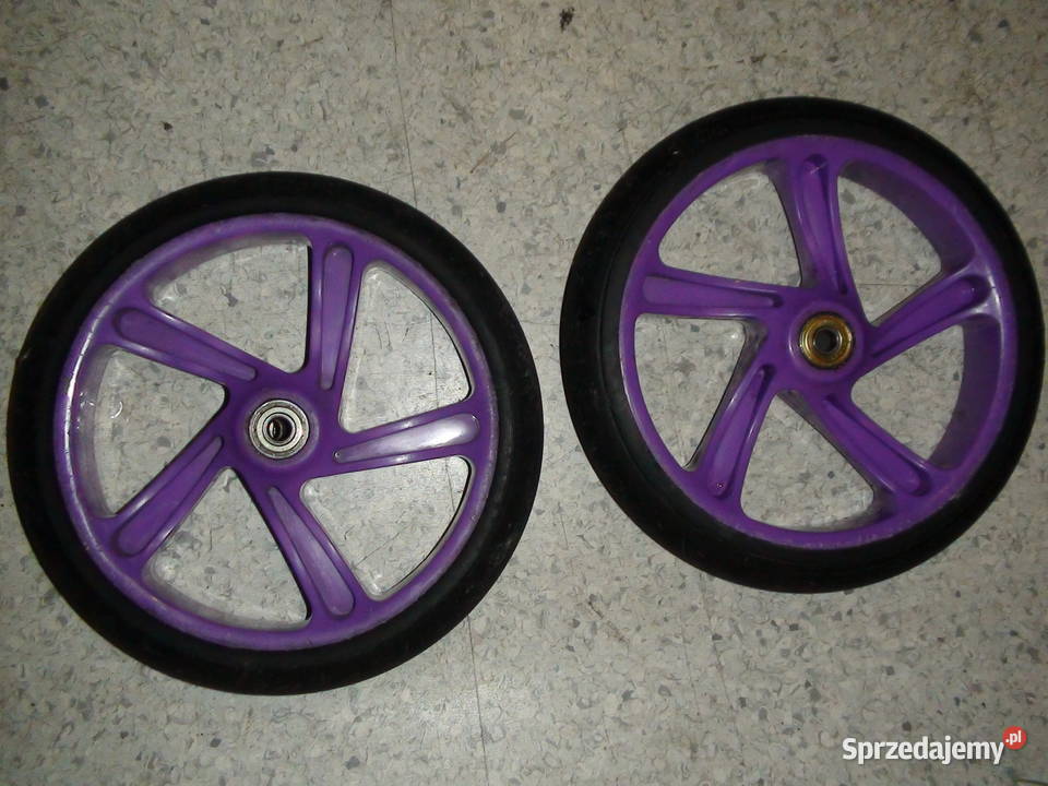 Hulajnoga City składana czarnofioletowa na fioletowy Knurów