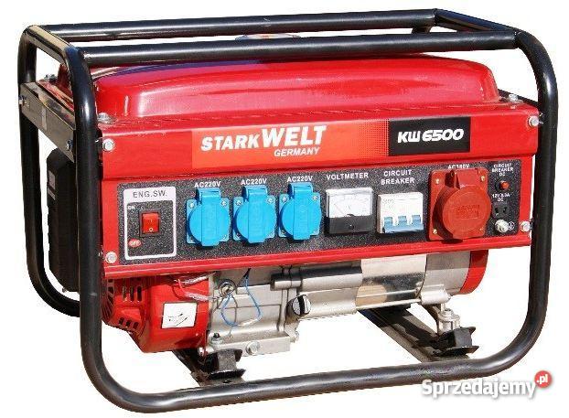 Agregat Prądotwórczy Starkwelt OHV 6500 54kW 3 Spalinowe