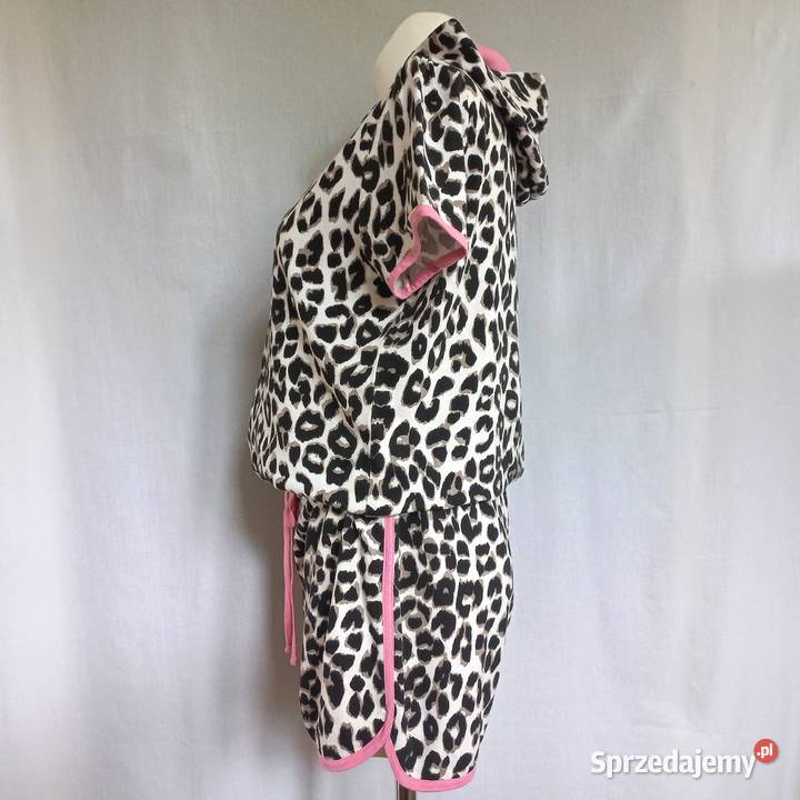 Piżama damska Kombinezon krótki r LXL Kaptur Białystok