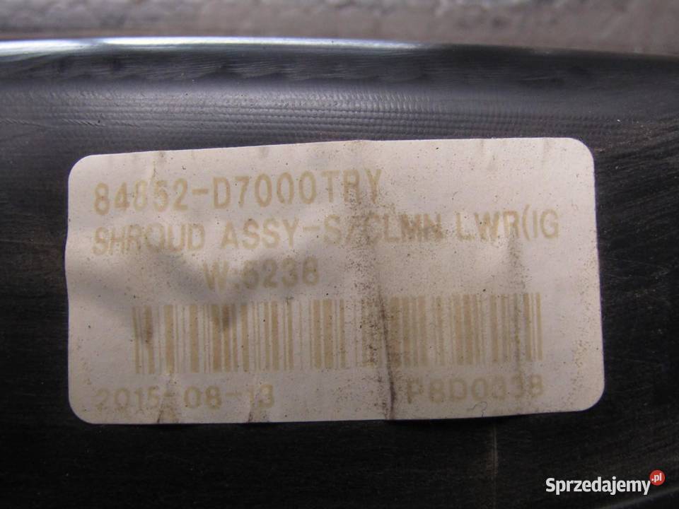 OSŁONA KOLUMNY KIEROWNICZEJ HYUNDAI TUCSON III