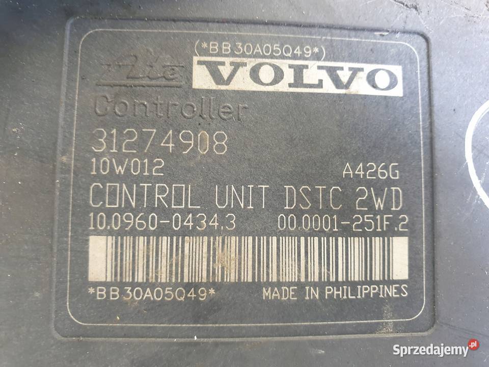 Volvo S40 II V50 POMPA ABS hamulcowa 31274908 Układ ABS i ESP lubelskie Chełm