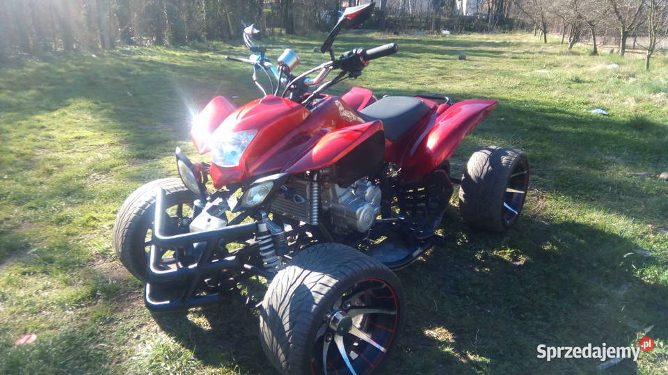 Quad szosowy czerwony Bolków