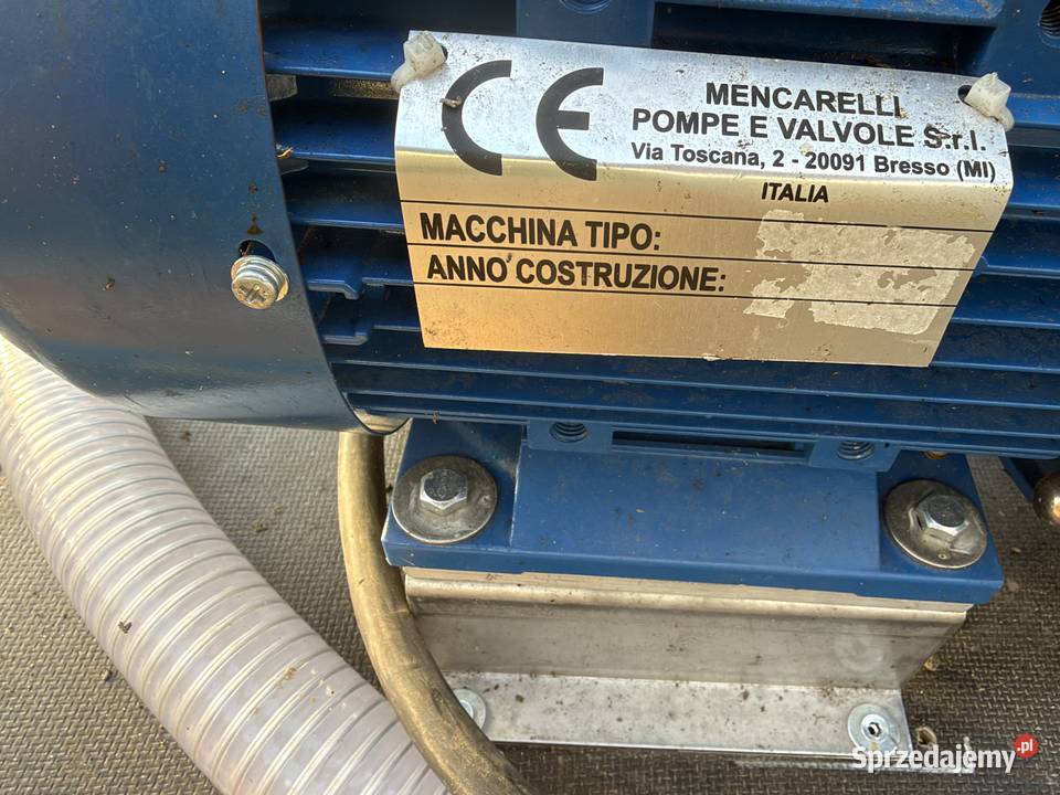 Pompa do miodu Mencarelli MENCINOX 40 z wielkopolskie