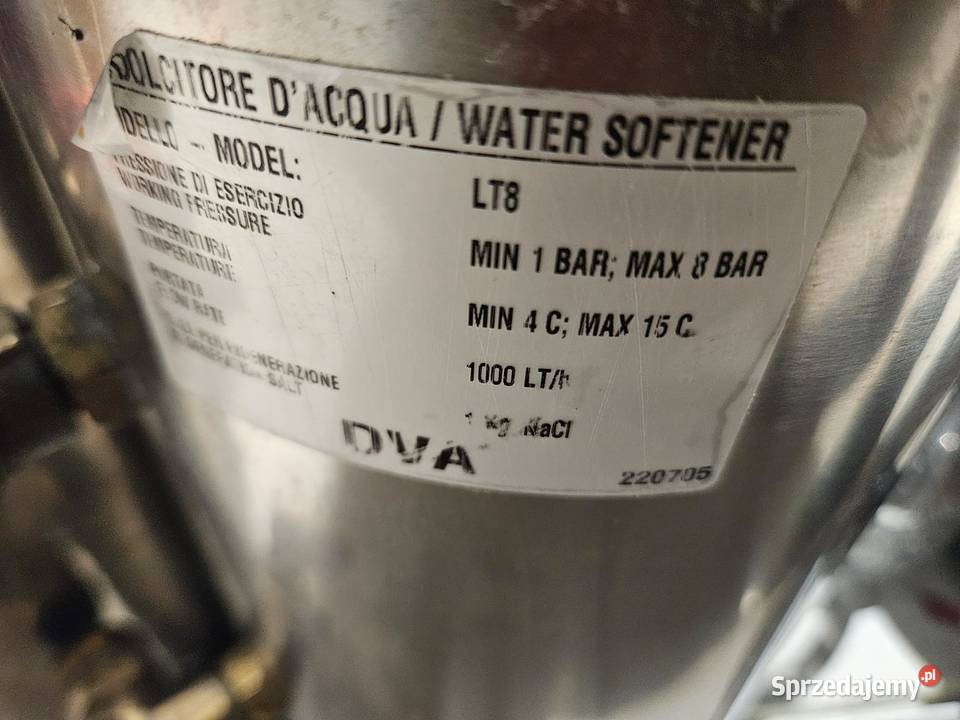 Zmiękczacz uzdatniacz do wody DVA LT8 Pszczyna