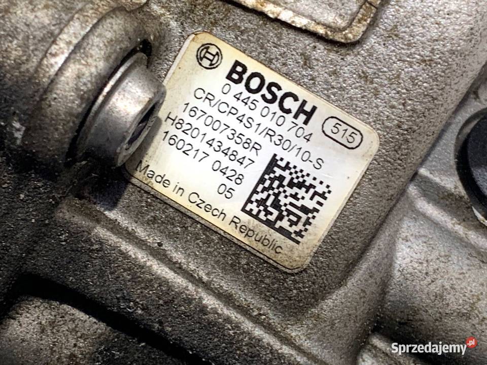 POMPA WTRYSKOWA RENAULT KANGOO II 0445010704 15 osobowe