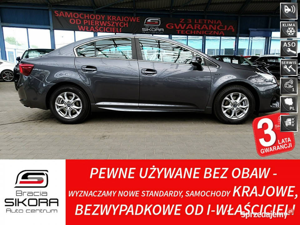 Toyota Avensis 18i 16V Led Serwisowany w ASO śląskie Mysłowice