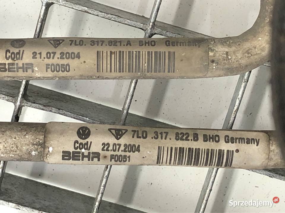 CHŁODNICA OLEJU SKRZYNI BIEGÓW VW TOUAREG 25 174