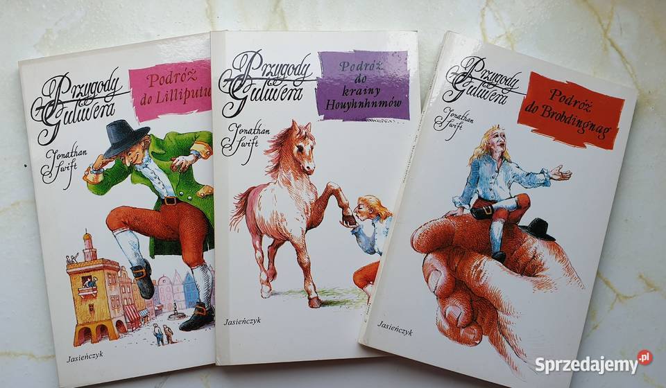 Przygody Guliwera 3 książki Kraków