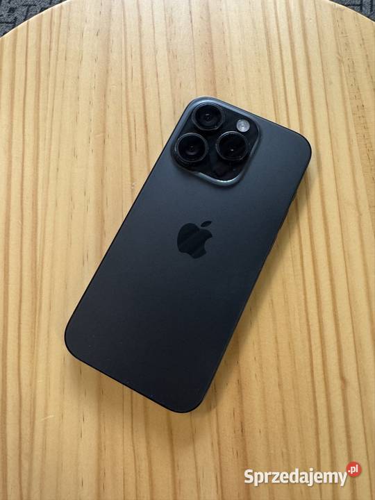 iPhone 15 Pro Stan idealny 92 baterii Komplet Poznań