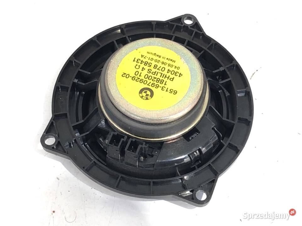 GŁOŚNIKI KOMPLET BMW E87 6954871 Hatchback 0313 Sprzęt audio fabryczny sprzedam