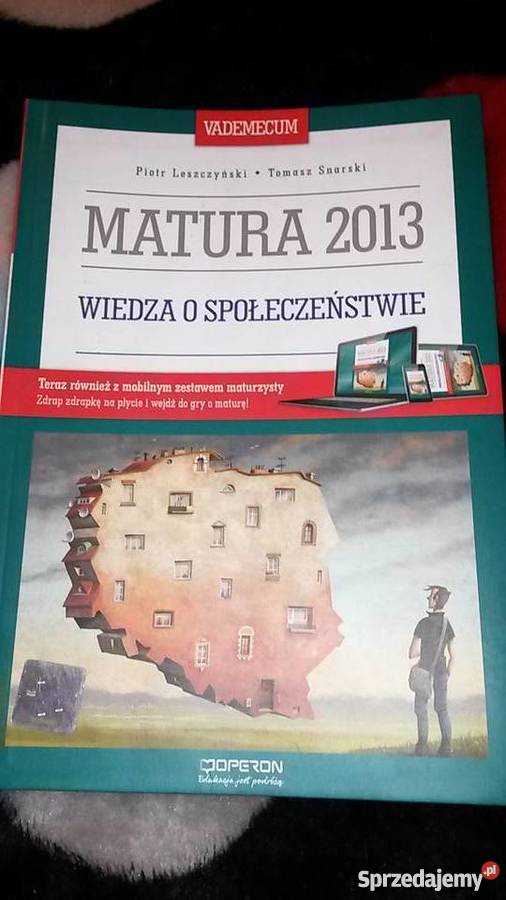 Matura 2013 Vademecum Wiedza o społeczeństwie, Operon, Nowa