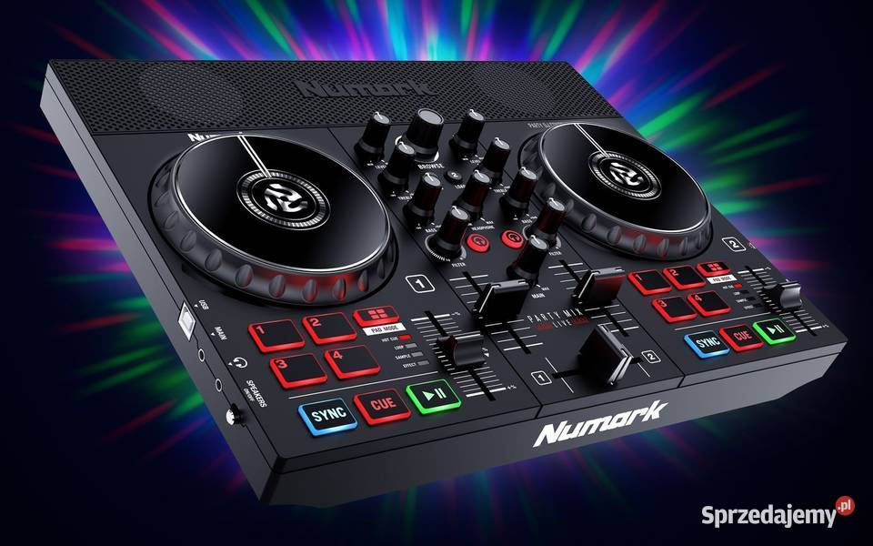 Numark Party Mix Live z Monitorami Słuchawki Poznań sprzedam