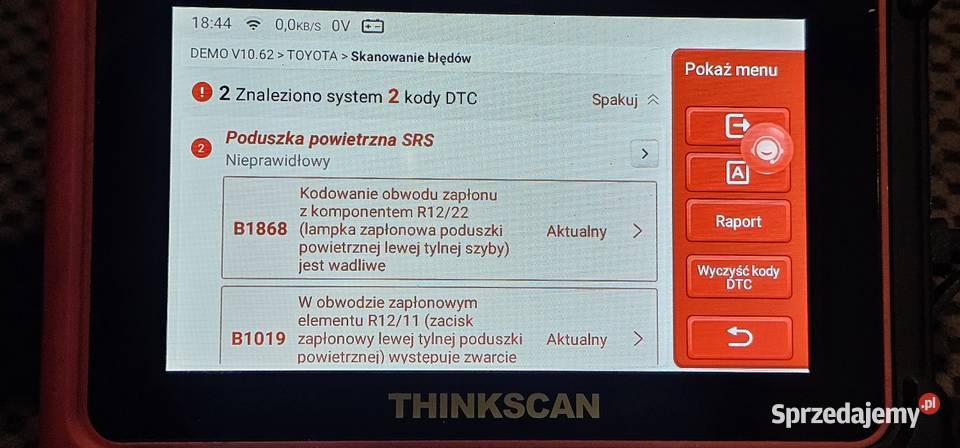 THINKSCAN S7 samochodowy komputer diagnostyczny Czerwionka-Leszczyny