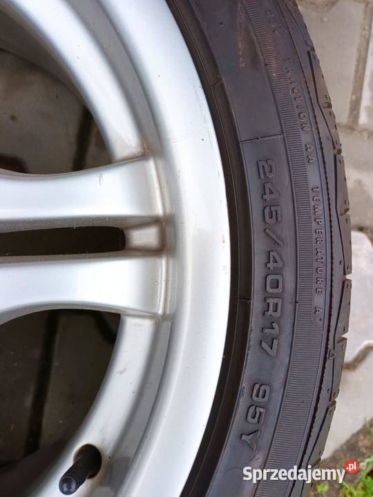 Oryginalny komplet kół BMW M pakiet 17 5x120 o podkarpackie
